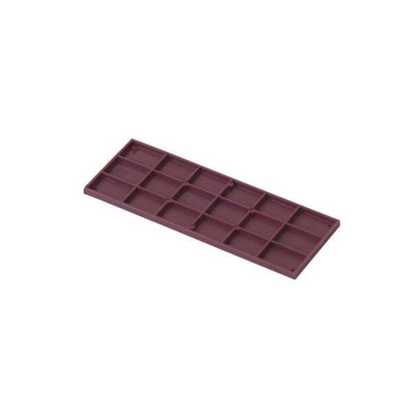 Пластина рихтовочная Bistrong 100x36x3 красная-1