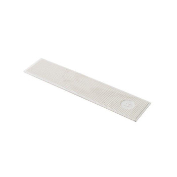 Пластина рихтовочная Bistrong 100x22x1 белая