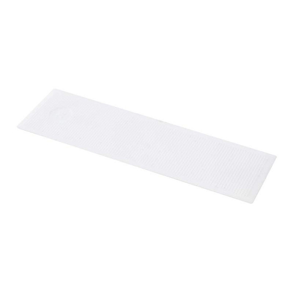 Пластина рихтовочная Bistrong 100x28x1 белая-1