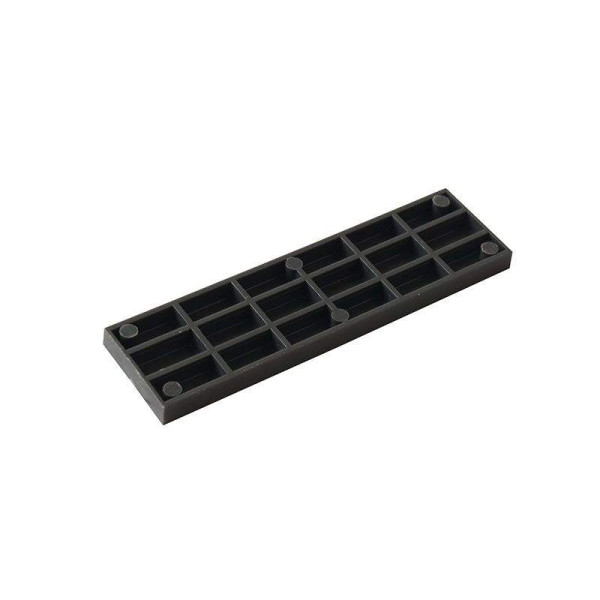 Пластина рихтовочная Bistrong 100x28x6 черная-1