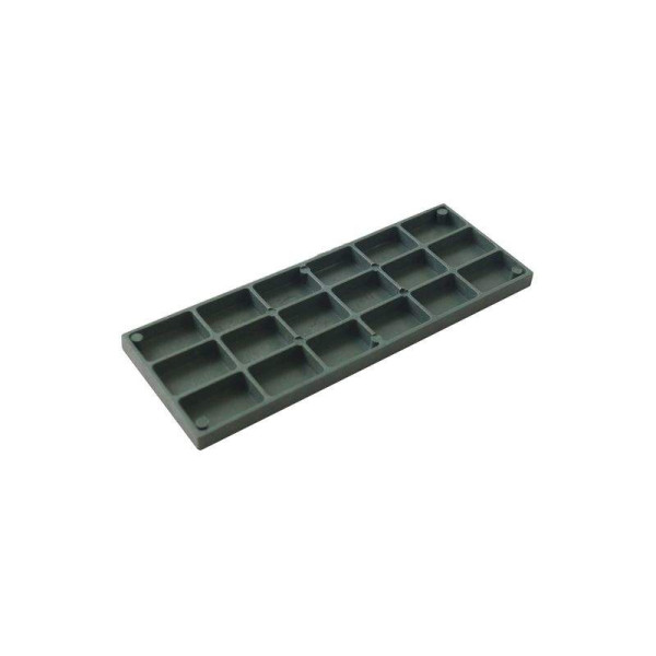 Пластина рихтовочная Bistrong 100x36x5 зеленая-1