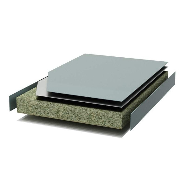 Плита ДСП (столешница) ALPHALUX Сланец бронза F. 2629 с ABS кромкой  4200*39*600мм.-3