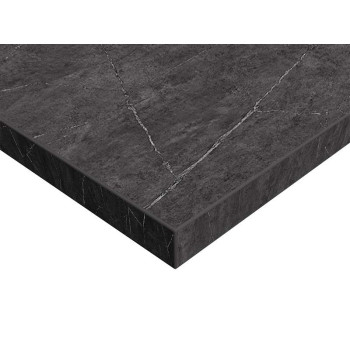 Плита ЛДСП ALVIC SYNCRON 1240*18*2750 мм, керамика серебро 03 (Porcelain Silver 03 JA), двустороннее тиснение