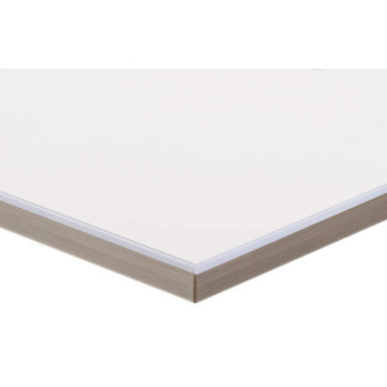 Плита МДФ ALVIC LUXE 1240*18*2750 мм, глянец белый (Blanco)