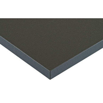 Плита МДФ ALVIC LUXE 1240*18*2750 мм, глянец антрацит металлик (Antracita Pearl Effect)