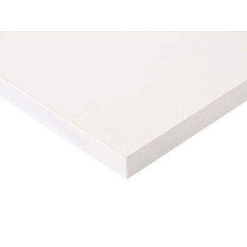 Плита МДФ ALVIC LUXE 1240*18*2750 мм, глянец белый колониал металлик (Blanco Colonial Pearl Effect)