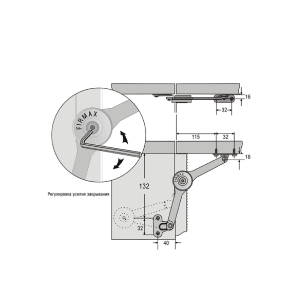 Подъемник FIRMAX Twins (комплект)-4