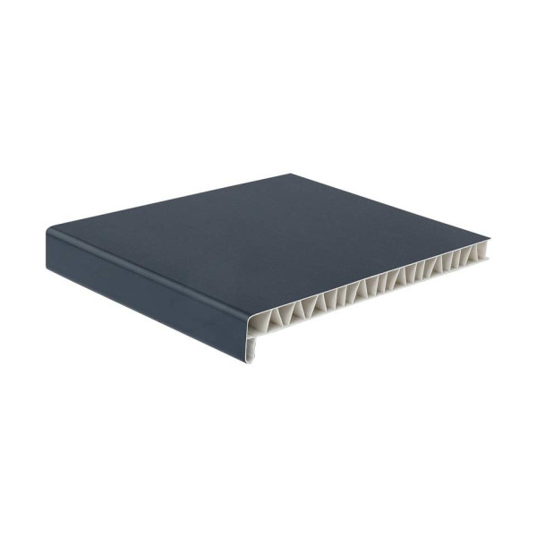 Подоконник пластиковый BAUSET МПР-40 /150/ антрацит /6,0м/