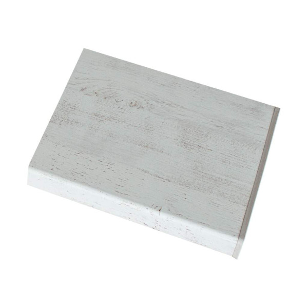 Подоконник пластиковый Moeller LD S 30 /250/ БЕЛЫЙ РУЧЕЙ МАТОВЫЙ /6,0м/-3