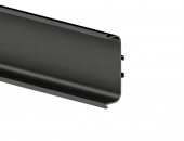 Профиль GOLA FIRMAX П-образный для нижних баз L=4200mm, алюминий черный