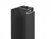 Профиль GOLA FIRMAX вертикальный боковой L=3000mm, алюминий черный