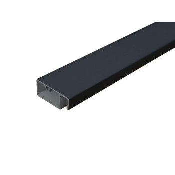 Профиль BAUSET МС-БАЗА 10х25 основной Антрацит RAL7016 (6,0м)