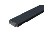Профиль BAUSET МС-БАЗА 10х25 основной Антрацит RAL7016 (6,0м)