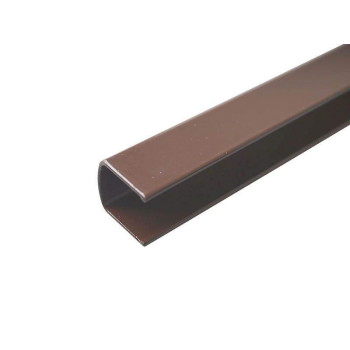 Профиль декоративный для VENTUS, коричневый RAL8017 L=2000