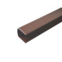 Профиль декоративный для VENTUS, коричневый RAL8017 L=2000