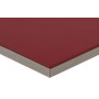 Плита МДФ ALVIC LUXE 1240*18*2750 мм, глянец бордо (Burdeos)