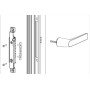 Ручка оконная NP Ultra, круглая, Европаз, белая RAL9010, 03961410