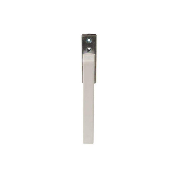 Ручка KORA 175 с четырёхгранным штифтом 7 мм, 90 градусов, белая RAL9010, 02466410-4