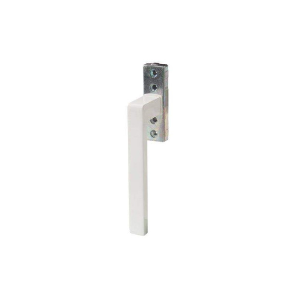Ручка KORA 175 с четырёхгранным штифтом 7 мм, 90 градусов, белая RAL9010, 02466410-3