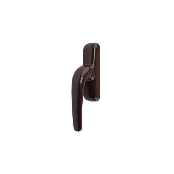 Ручка оконная COMFORT двухзахватная, корич. RAL8017-2