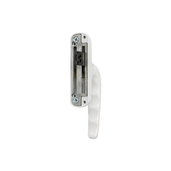 Ручка оконная COMFORT с блокиратором, бел. RAL9010-1