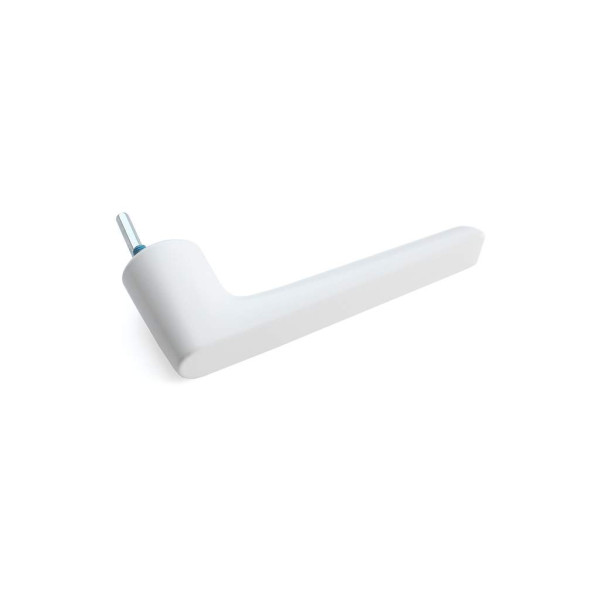 Ручка оконная NP Ultra, круглая, Европаз, белая RAL9010, 03961410