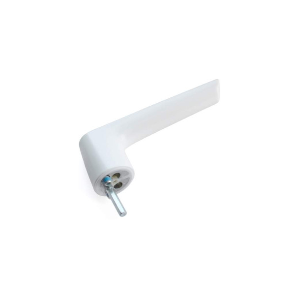 Ручка оконная NP Ultra, круглая, Европаз, белая RAL9010, 03961410-1