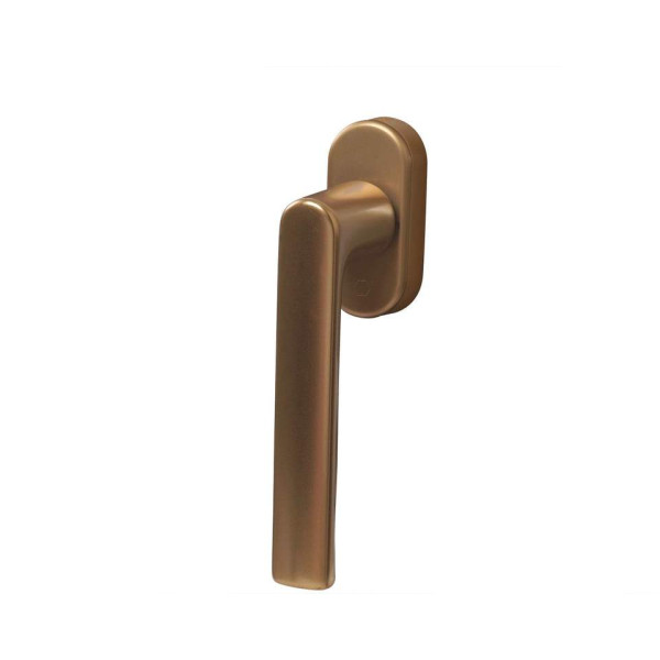 Ручка оконная алюминиевая  HOPPE Hamburg SecuForte, штифт vario fit 32-42 мм, 45°, 2 винта М5х45,  2 винта М5х50, бронза-2