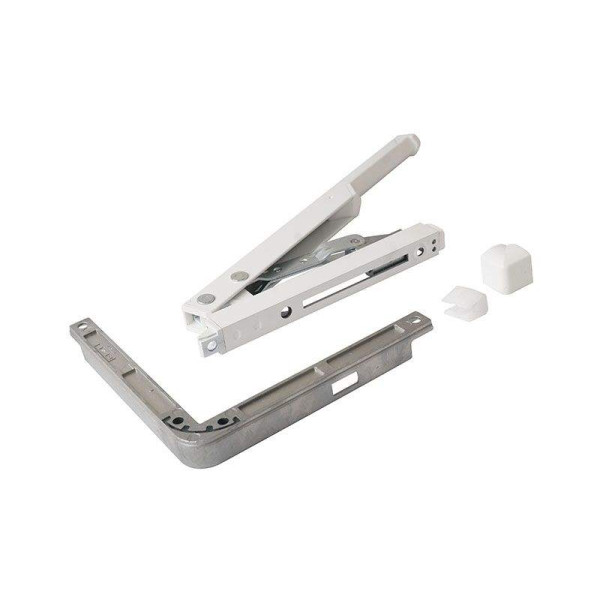 Ручка с угловым переключателем OL90N/95 белая RAL9016-4