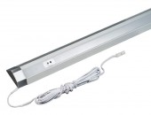 STRIP-2 LED светильник линейный с ИК выключателем, 900 мм, серебристый, 12V, холодный белый 6000K, 416Lm, 7.6W