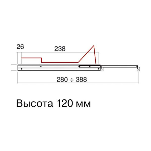 Сушка для тарелок Variant с рамкой в базу 600мм  (ЛДСП 16мм), держатель задней стенки+регулировка по глубине, хром-1