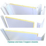 Сэндвич-панель Bauset RS 10х1500х3000 (0,8x1,0) белый матовый