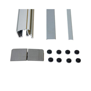 Шина ходовая 4 м (комплект) FOLD, серебро R01.1