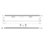 Шины SKB-S/SE/Z 1051-1250, комплект белый