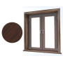 Стартовый профиль Qunell St-25мм ТЕМНЫЙ ДУБ (Renolit 2052-089) 6,0 м