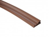 Уплотнитель для деревянных евроокон DEVENTER на фальц створки, ширина паза 4-5 мм, ТЭП, коричневый RAL 8002