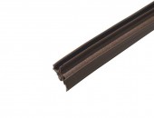 Уплотнитель для деревянных евроокон DEVENTER на фальц створки, ширина паза 4-5 мм, ТЭП, темно-коричневый RAL 8014