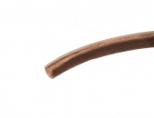 Уплотнитель щеточный самоклеющийся, FIRMAX, 9х6мм, светло-коричневый