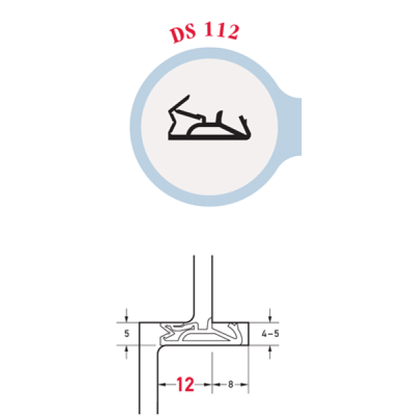 Уплотнитель DS112 черный