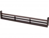 Вентиляционная решетка цоколя ПВХ пластик темно-коричневый №8 FIRMAX