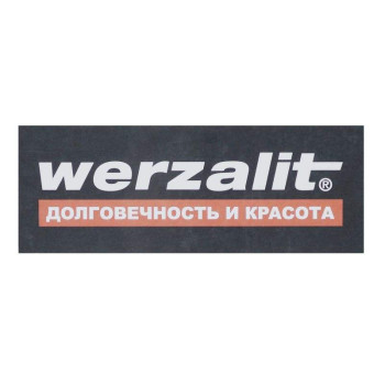 Вставка, логотип Werzalit 450х200 мм