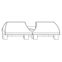 Зацеп ROTO PATIO Alversa Salamander 2D/3D, ST 76 Nr 241