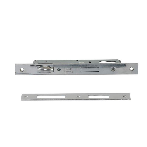 Замок ELEMENTIS с роликом для алюминиевых дверей, ПЦ30*30 с накладкой, 1155/F23/20-3