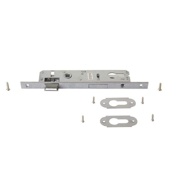 Замок Elementis с ригелем и фалевой защелкой 153 PZ/F16/20/85/8-1