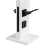 Замок магнитный MAXBAR с ответной планкой, 50x85x18, PZ, универсальный, черный матовый