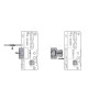 Запор основной Roto H600 40/92/8/P/404/F2x16/SIL/SA