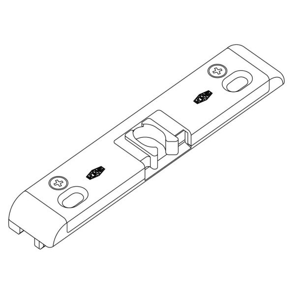 Защелка балконная 13 мм  (Thyssen) (без ответной части)-4