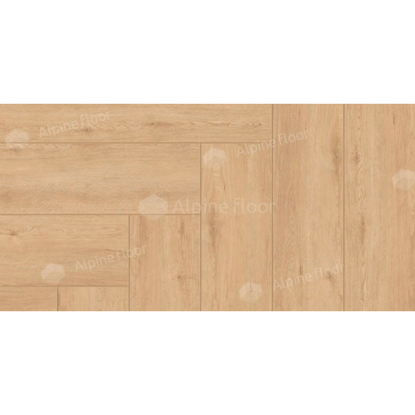 SPC ламинат Alpine Floor Light Parquet Дуб Лесат ЕСО 13-26-1