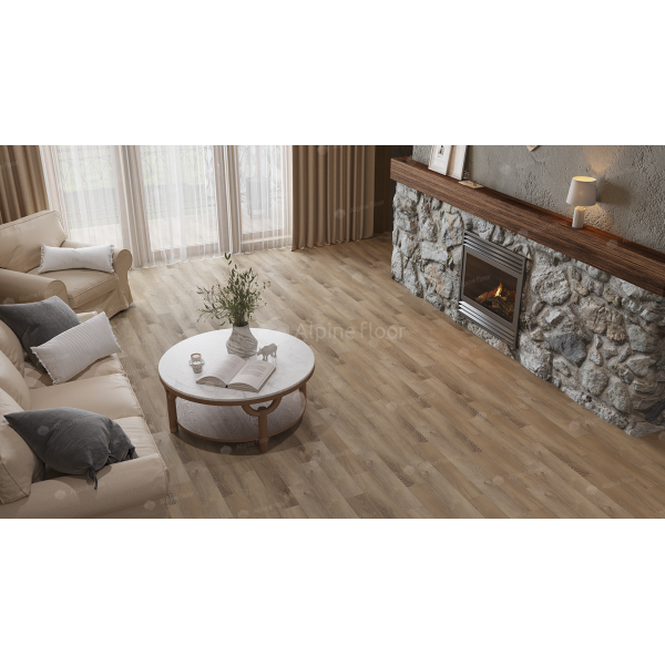 SPC ламинат Alpine Floor Parquet Premium Дуб Природный Изысканный ECO 19-17-1