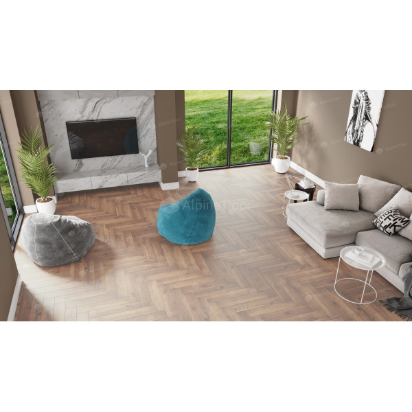 ПВХ плитка Alpine Floor Parquet LVT Дуб Royal ECO 16-2-1